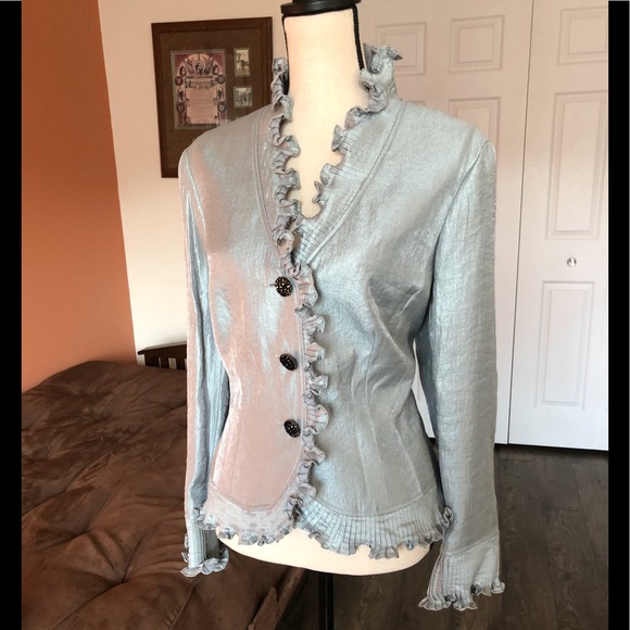 ADRIANNA PAPELL Evening Essentials dressy jacket - Picture 6 of 7
